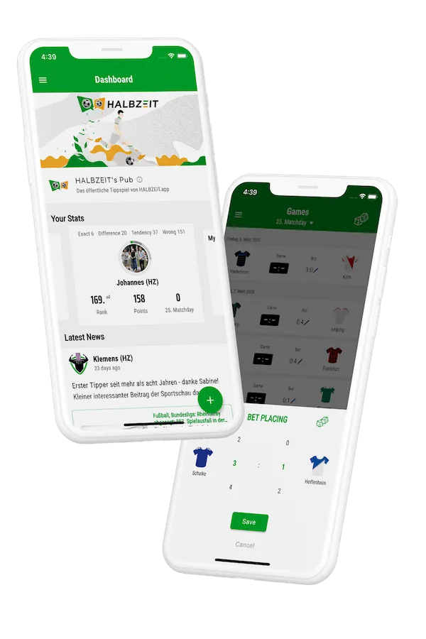 Tippspiel-Plattform mit Firmenkunden
