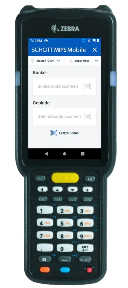 MIPS Mobile für die Fertigung